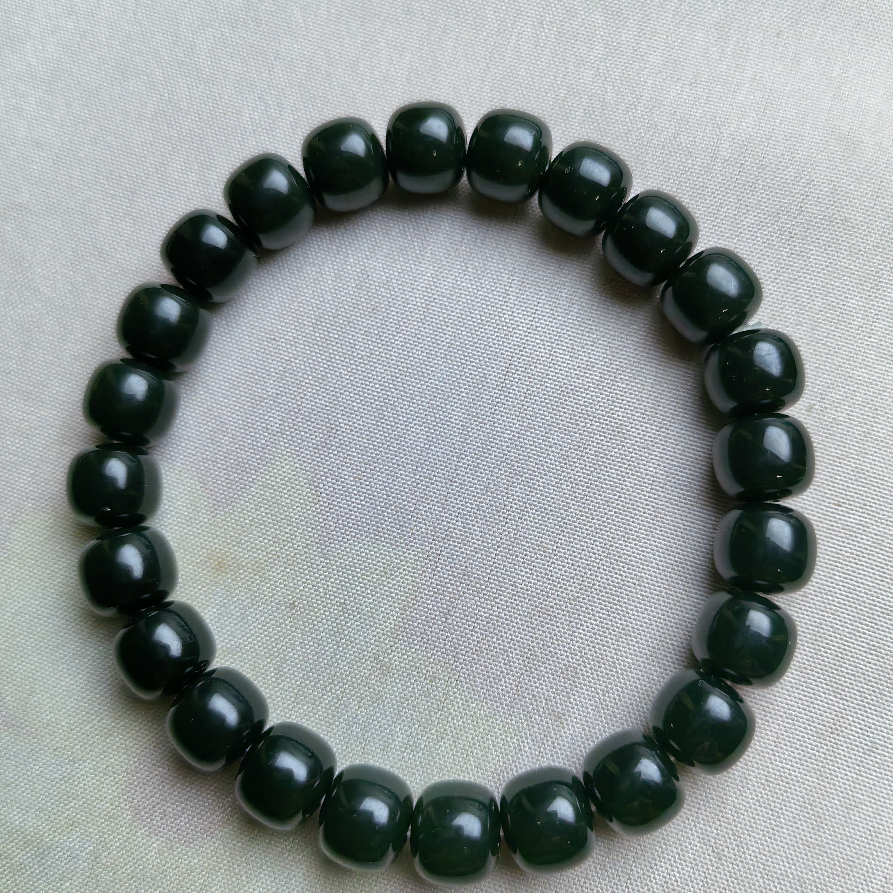 非金属大理石手链 产地：新疆：名称：塔青手串