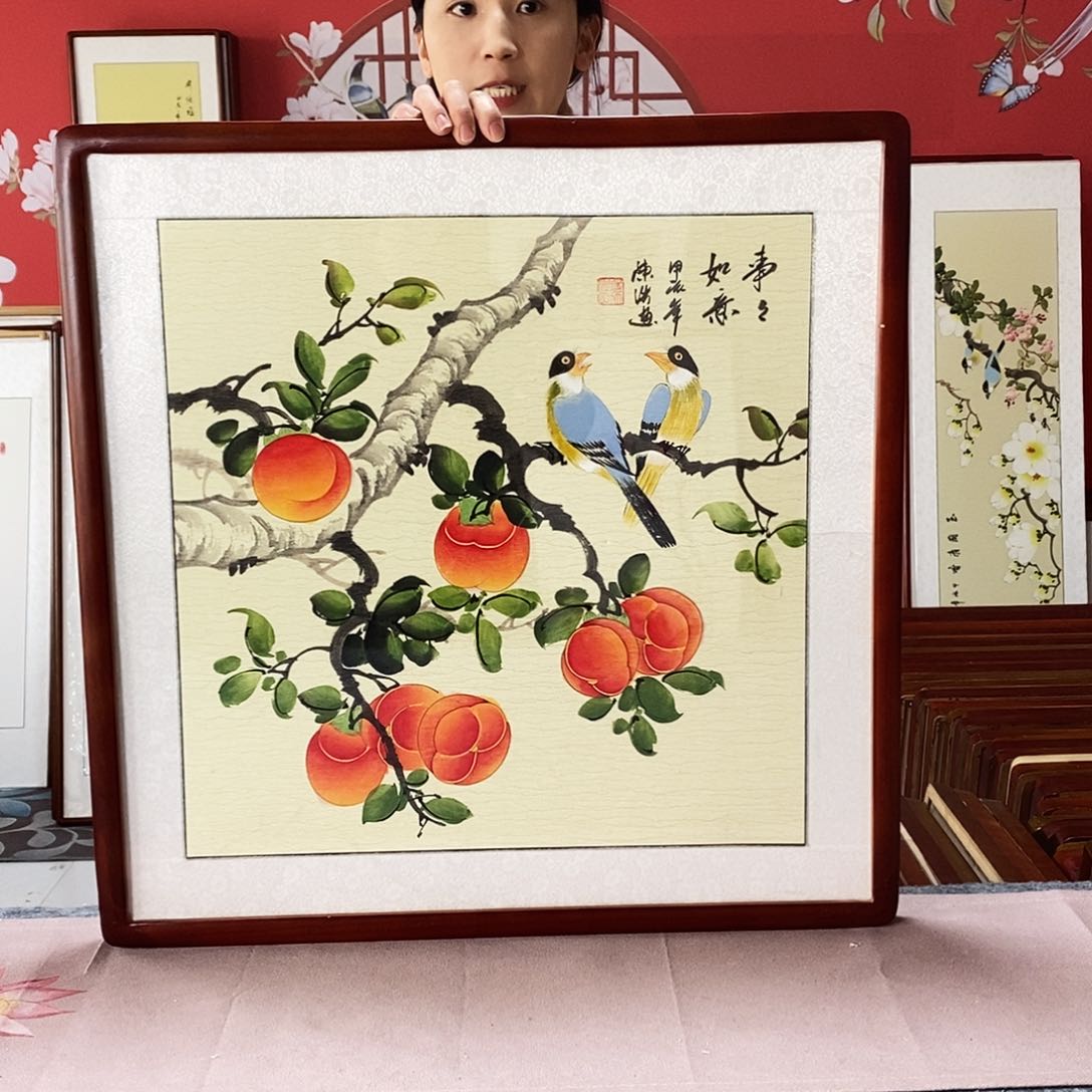 国画手绘国画作品包邮