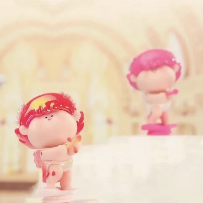 【大转盘】阿玛莉莉丝立柱天使萌粒潮玩摆件公仔盲盒