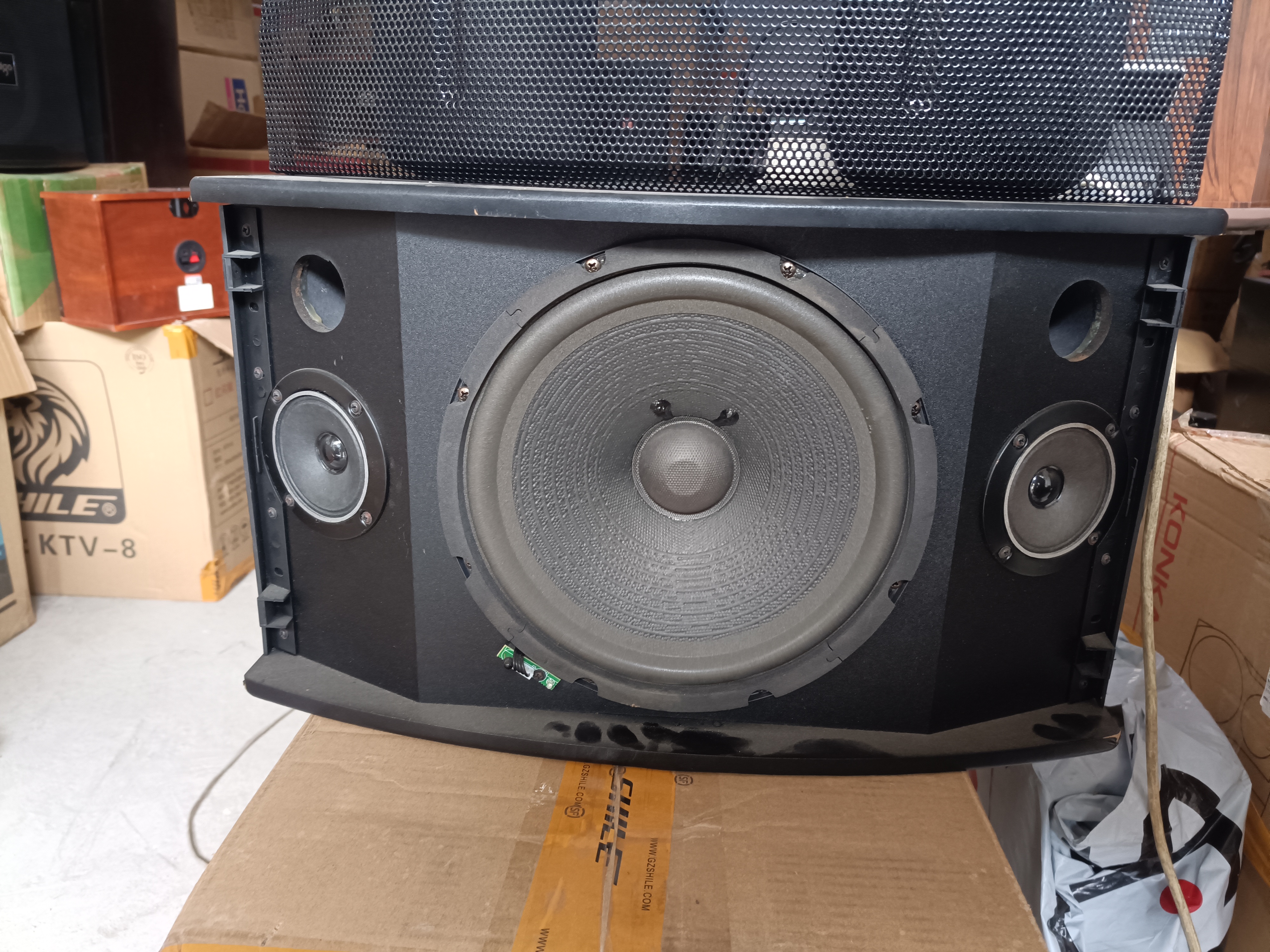 准新品  10寸有源卡包音响连接蓝牙配网罩螺丝自己上不包邮