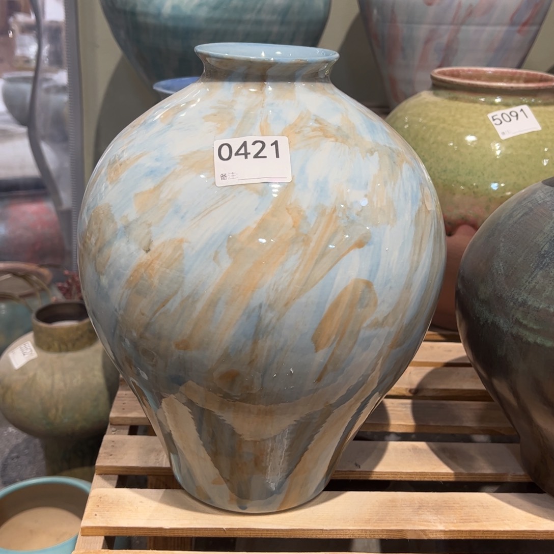 瓷片0421高30口6.5默认无孔的