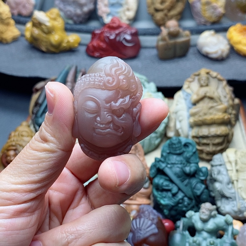 【闪购商品】定制石英质玉吊坠未镶嵌