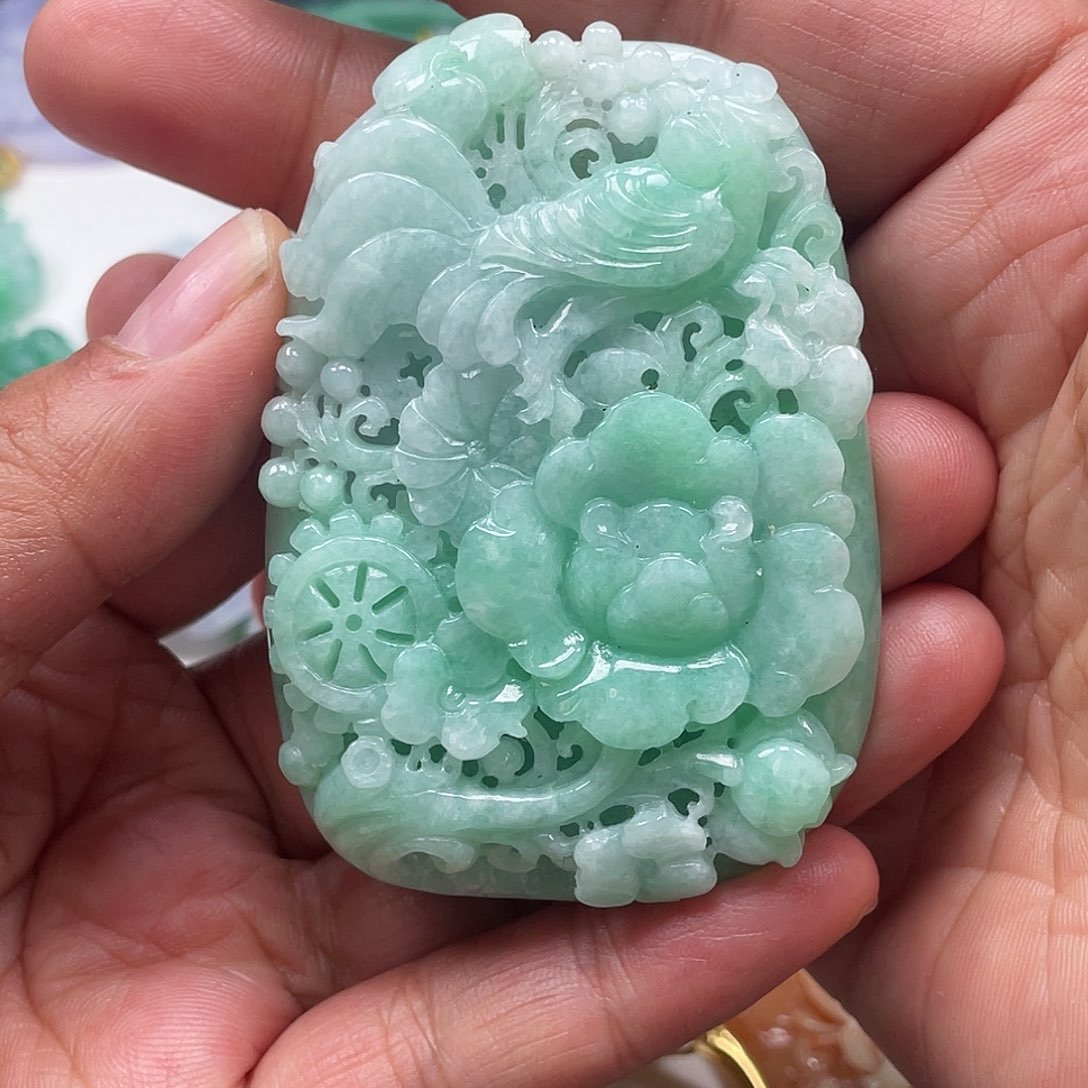 颈饰未镶嵌翡翠翡玉缘翡翠