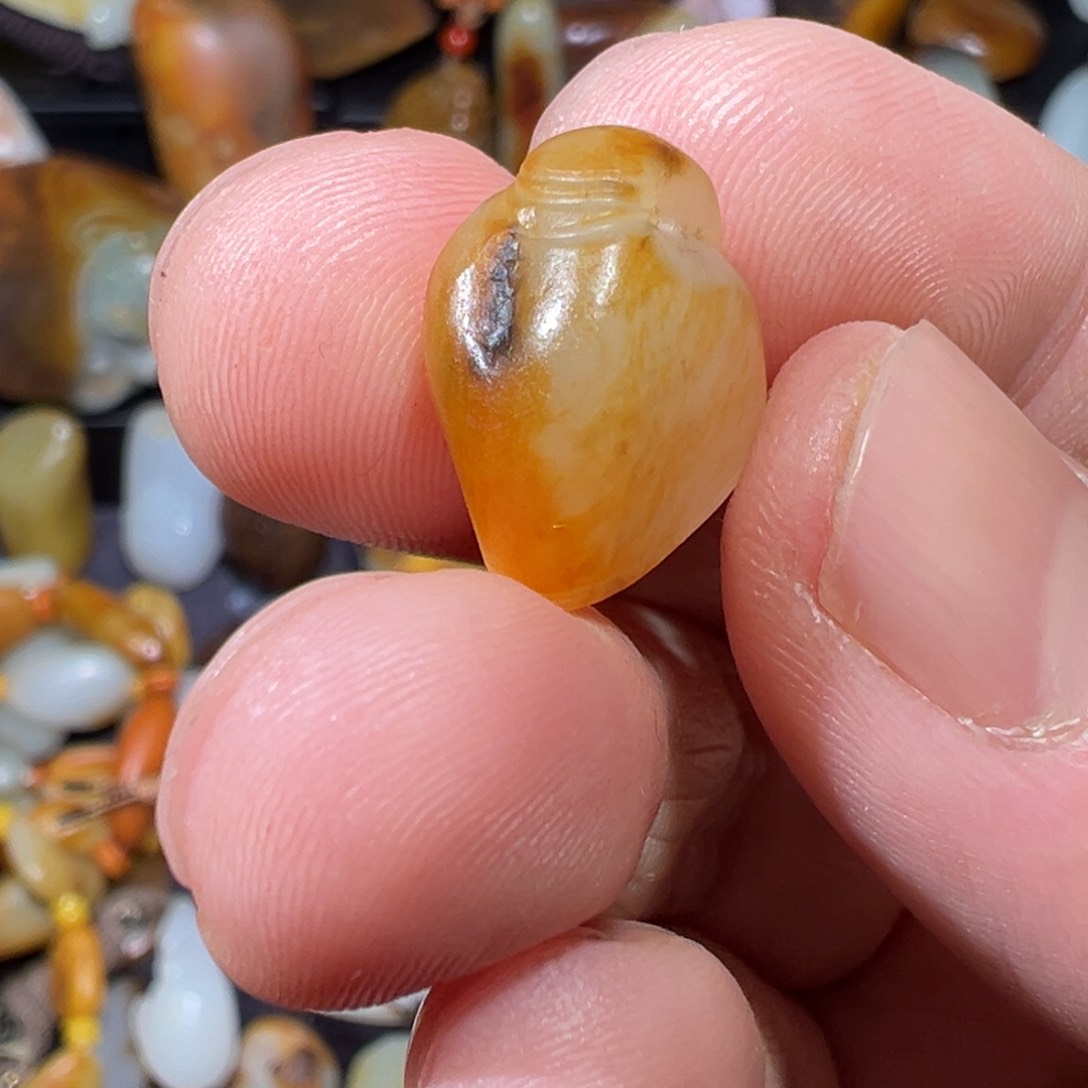 和田玉吊坠(不含链)未镶嵌