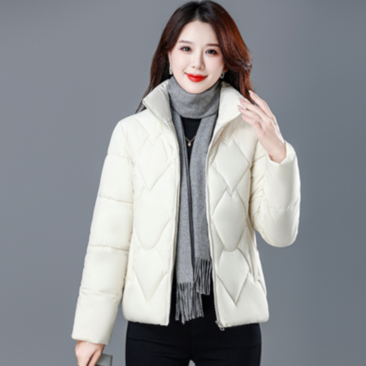 1105 九儿家新款棉袄妈妈装外套