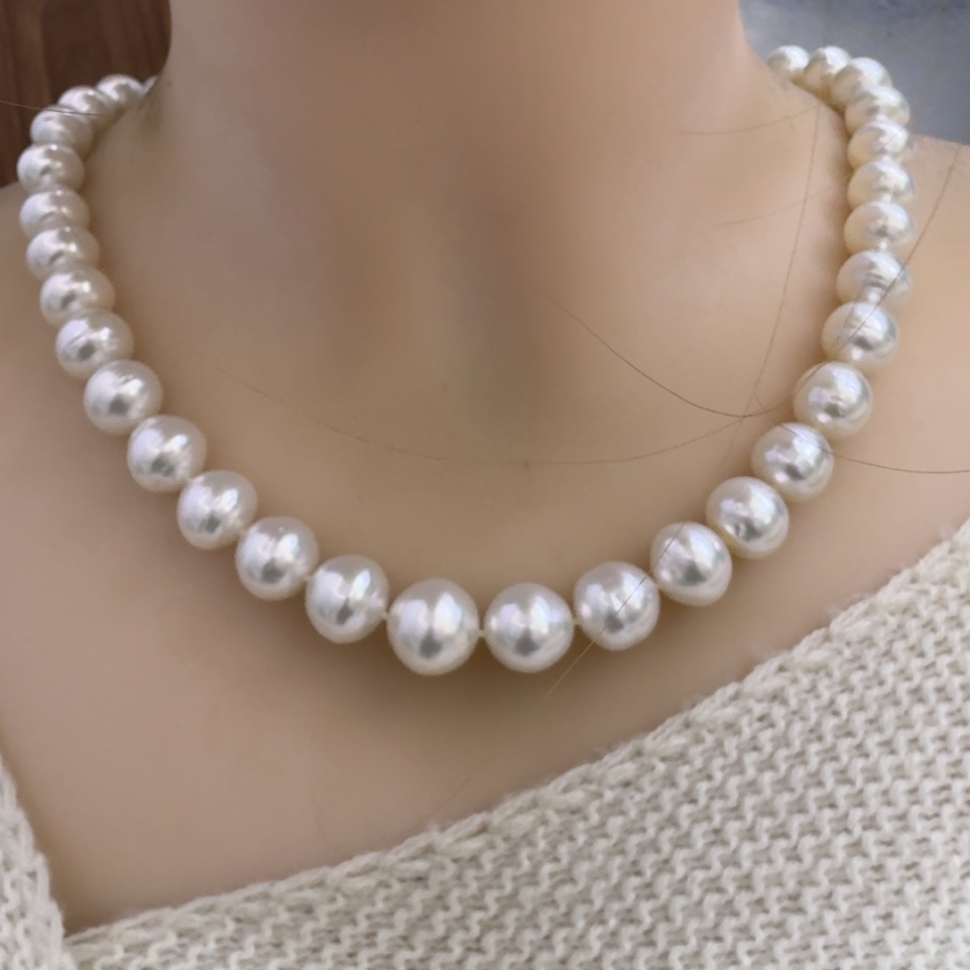未镶嵌颈饰海水珍珠10-13.8
