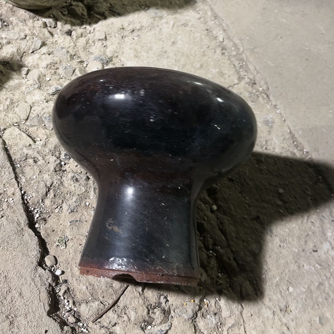 紫砂花盆花盆里的小