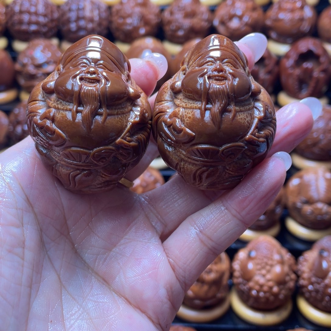 橄榄核把件橄榄核雕