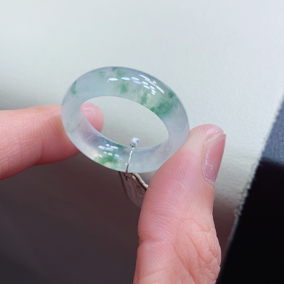 未镶嵌戒指翡翠20-21号