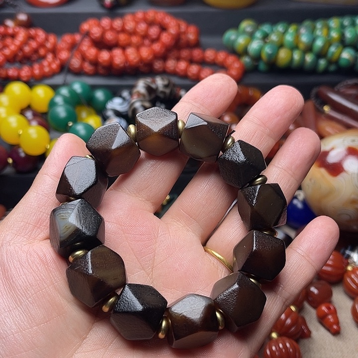 玛瑙/玉髓手链未镶嵌