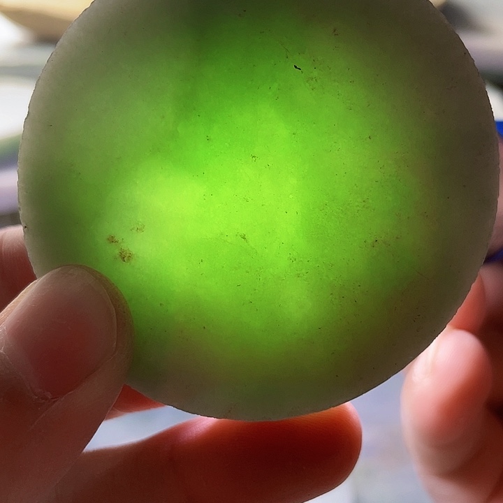 翡翠颈饰未镶嵌毛料89