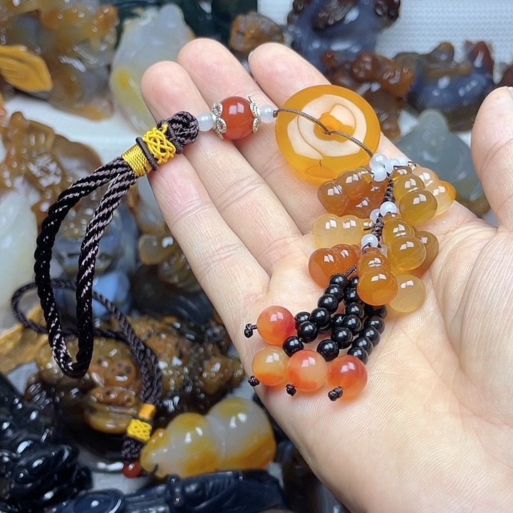 玛瑙/玉髓饰品未镶嵌