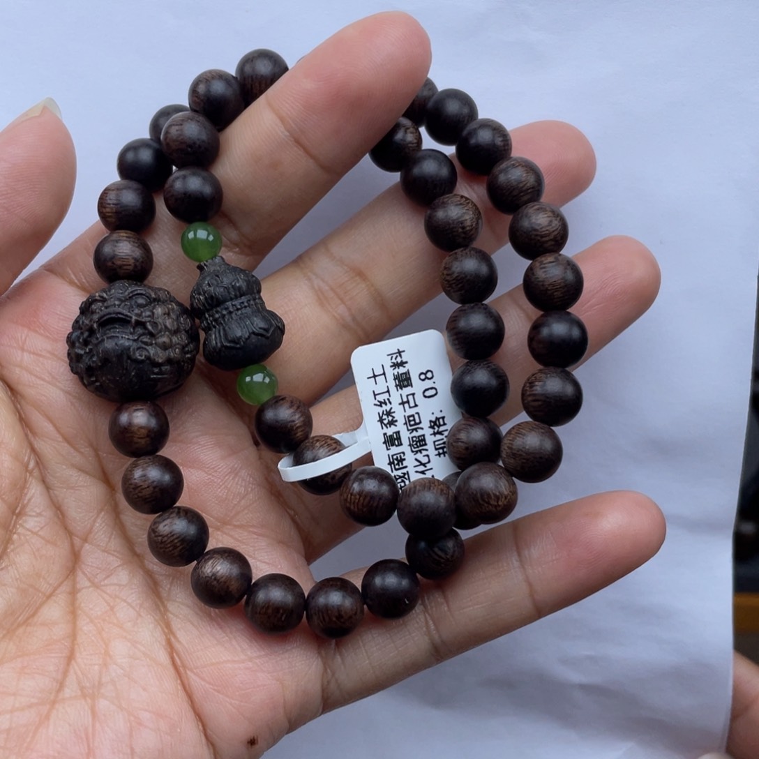【闪购商品】沉香手串越南富森0.8瘤疤