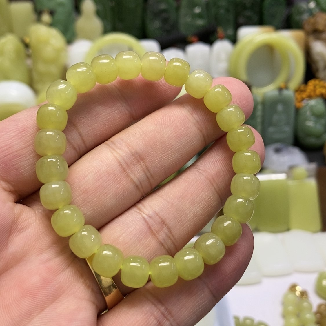 【闪购商品】手链未镶嵌和田玉