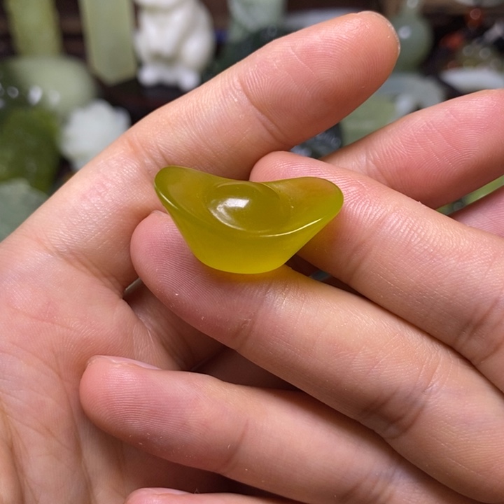 岫玉未镶嵌岫玉颈饰