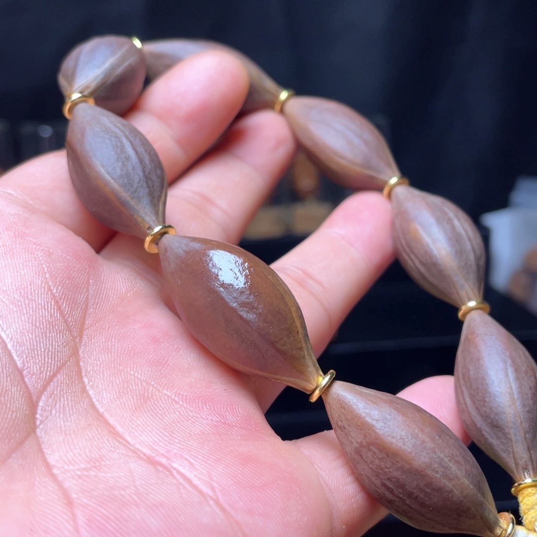 手串/手链橄榄核紫皮素盒