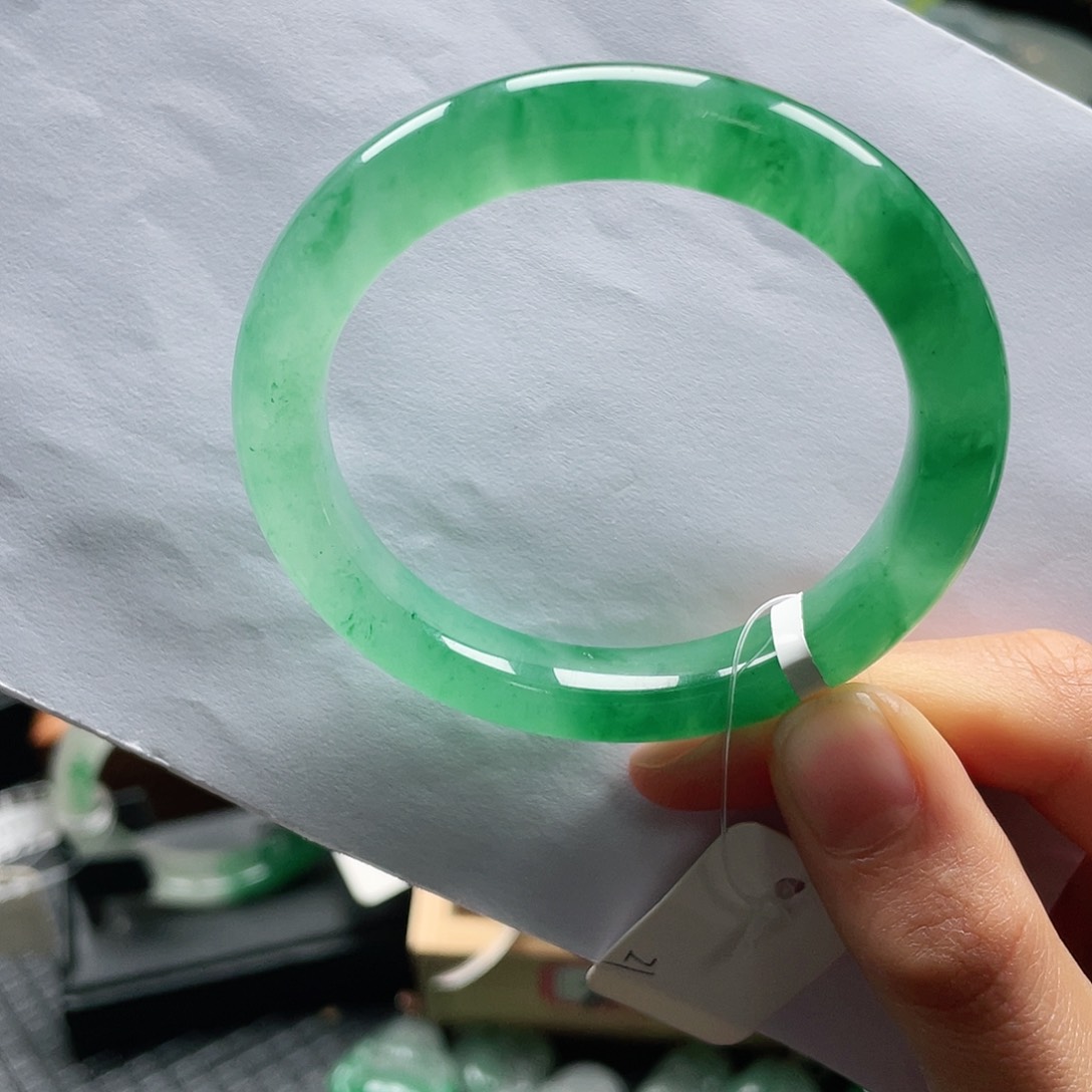 石英质玉手镯52未镶嵌ℳ****