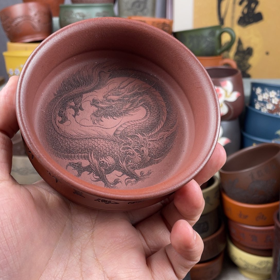 紫砂茶杯紫砂茶杯