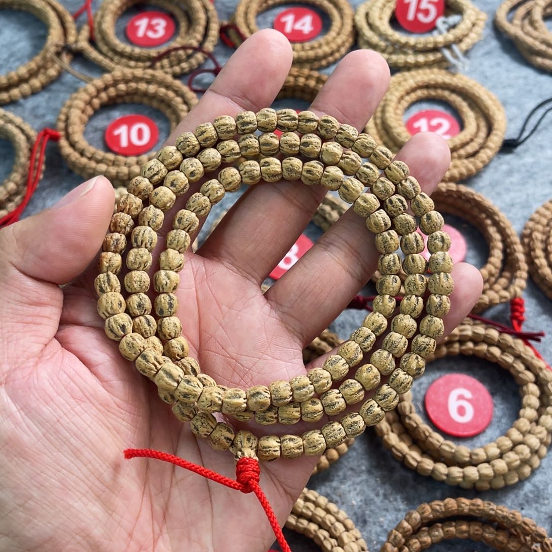 柏香籽/百香籽手串016