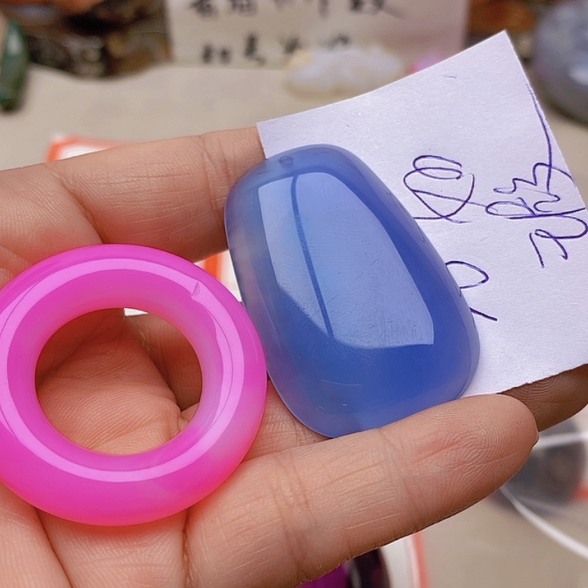 【闪购商品】未镶嵌玛瑙/玉髓珠宝半成品皆*愿