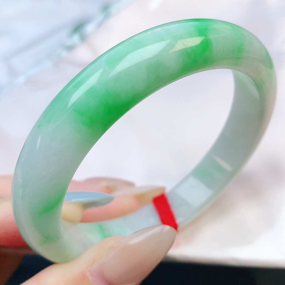 未镶嵌手镯翡翠57圈口882566