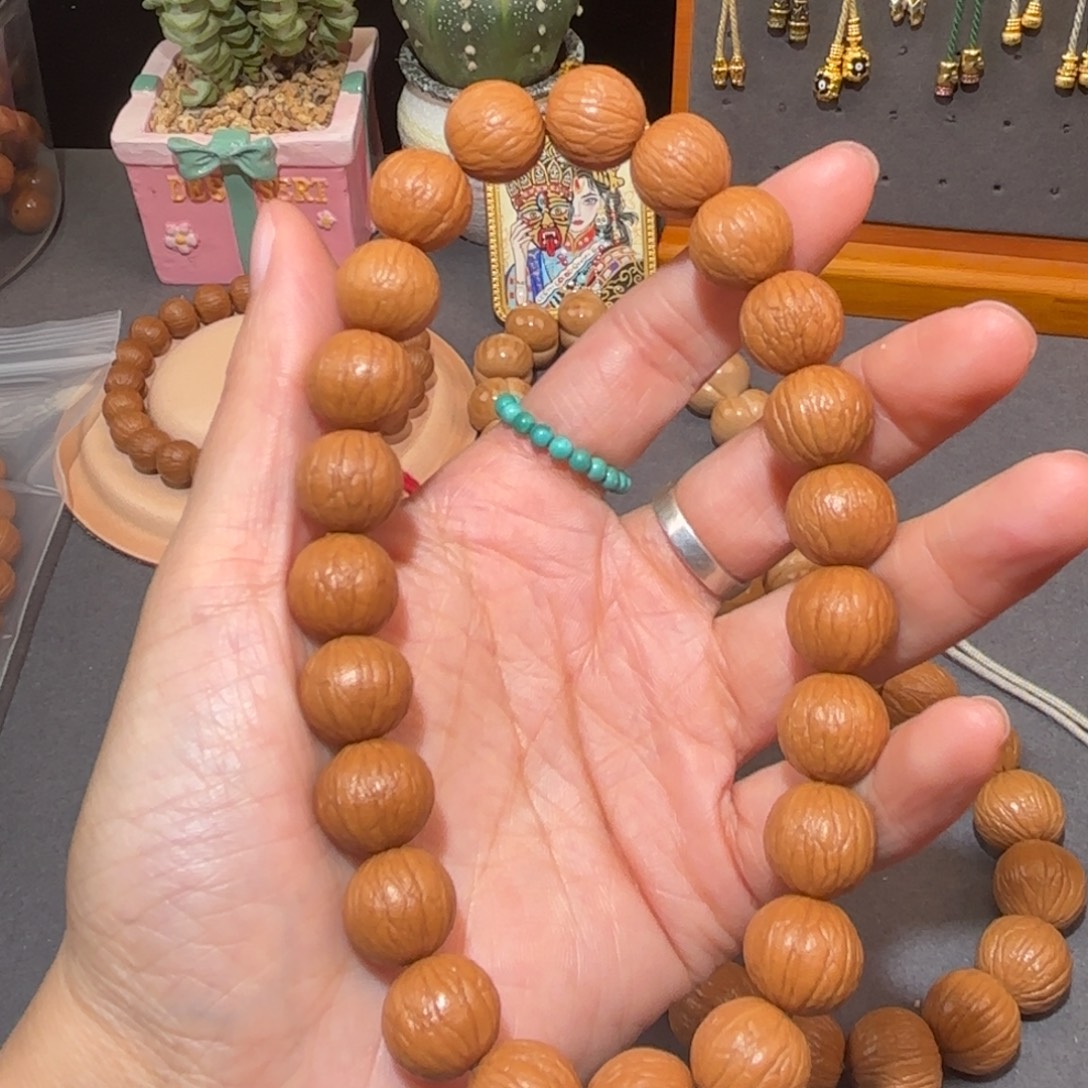 吊坠猴头核桃聚宝盆全品手持14➕