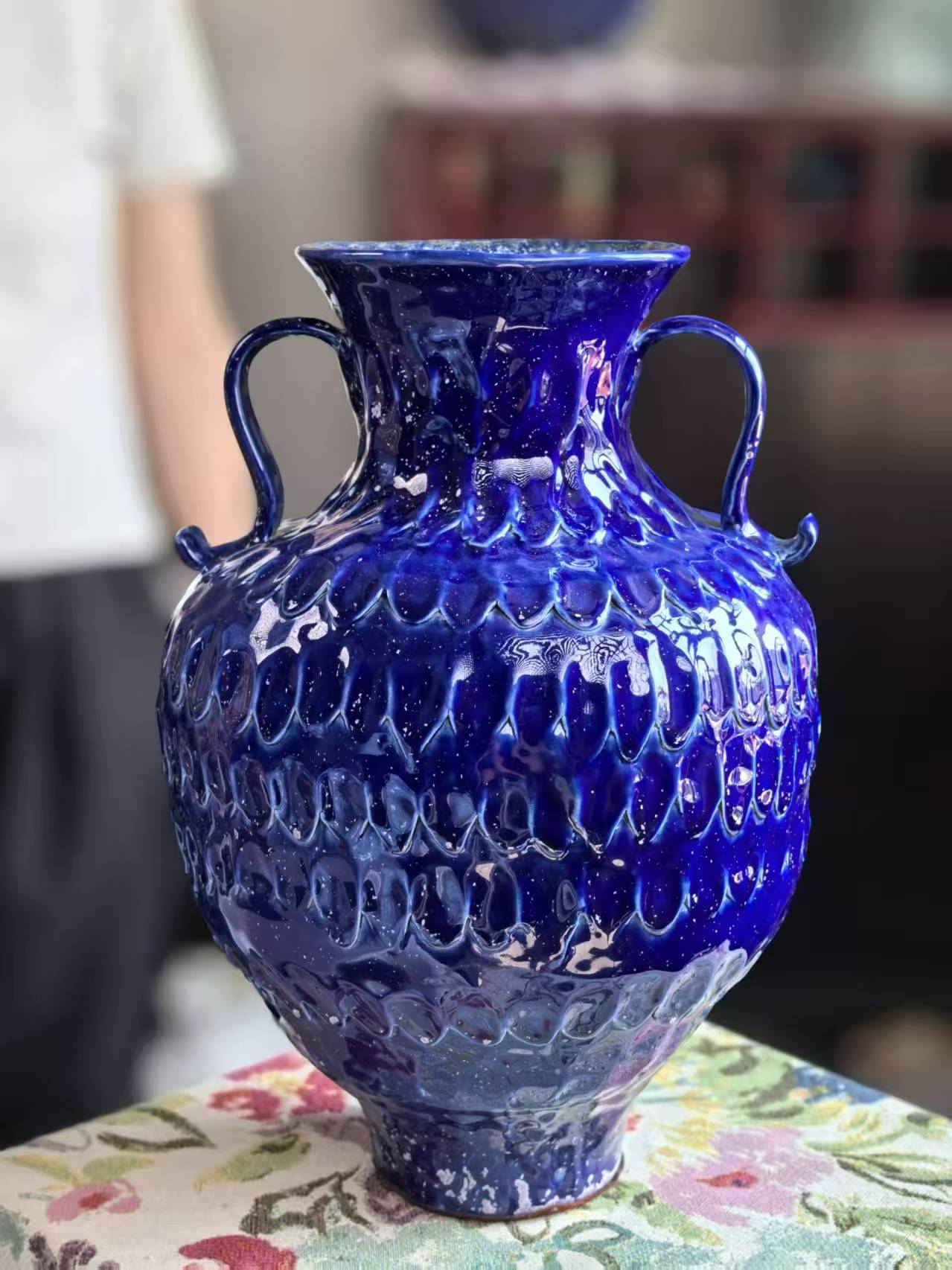 全盘泥复古轻奢花瓶