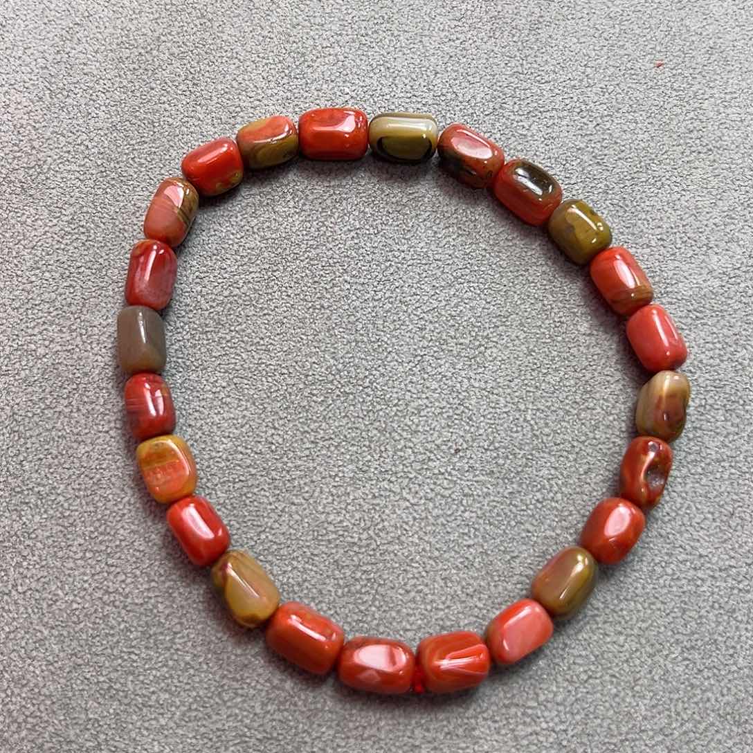 南红玛瑙未镶嵌珠子