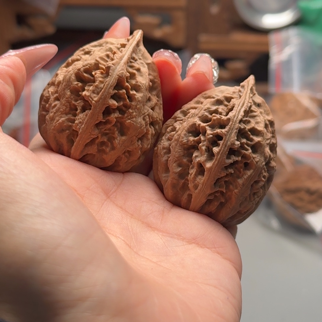 文玩核桃把件关东木子楸百核77