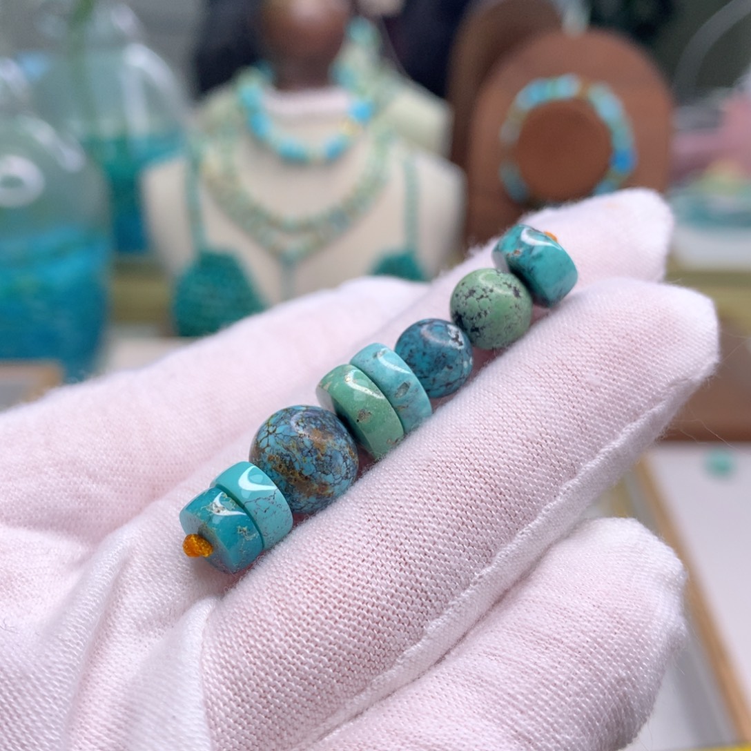 绿松石未镶嵌配饰