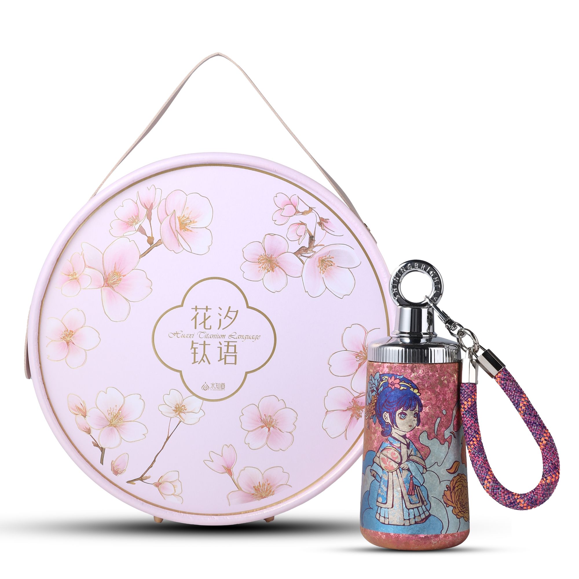 【奥伯顿520专属】300ML如烟女神钛杯