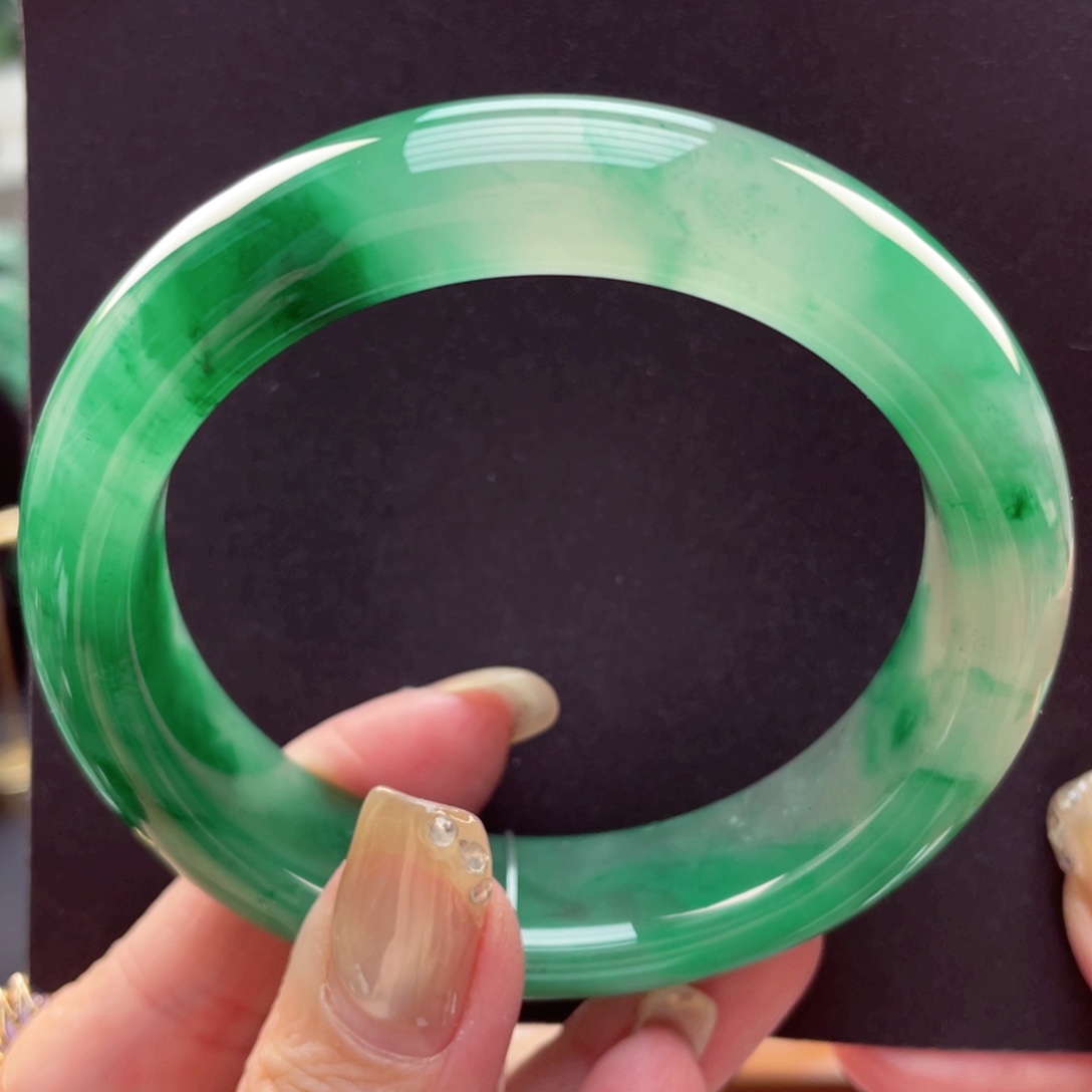 石英质玉未镶嵌手镯59-60