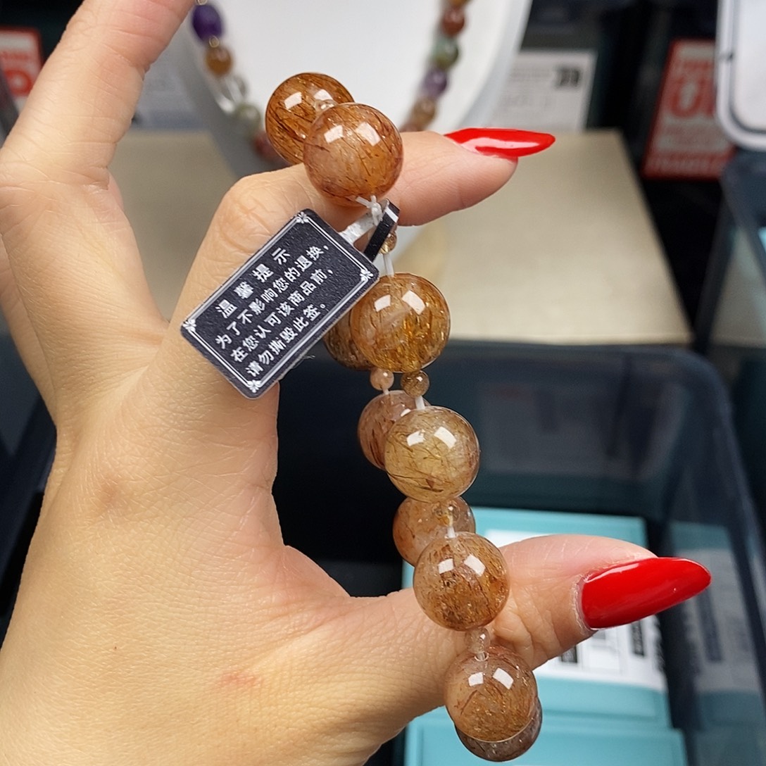 水晶手链银S925镶嵌