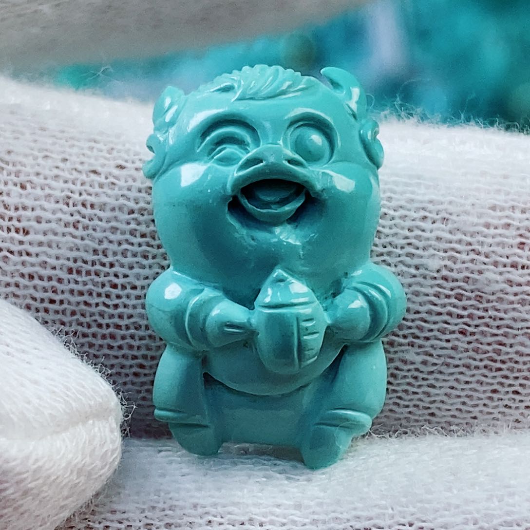 绿松石未镶嵌配饰