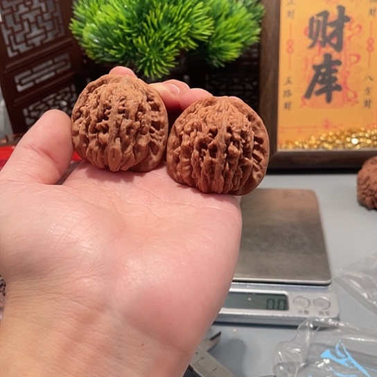 话***题吊坠文玩核桃四座楼