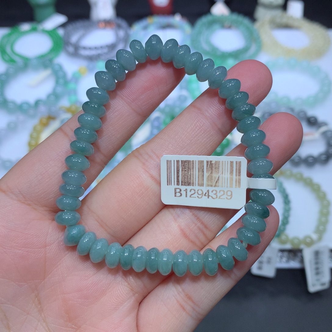 翡翠未镶嵌手串天然