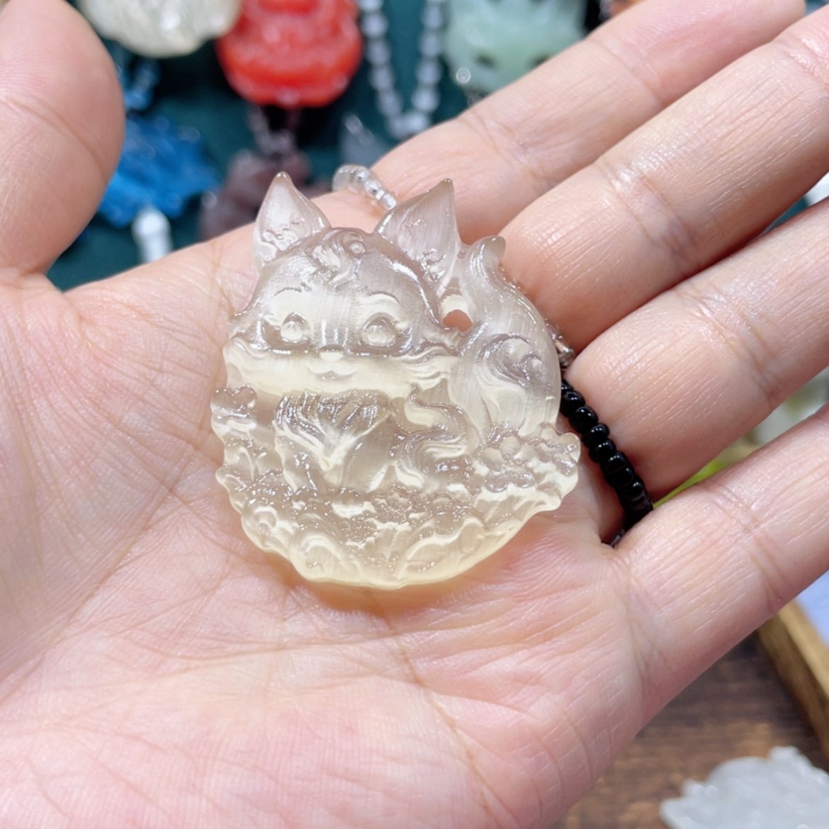 【闪购商品】未镶嵌岫玉颈饰m****?20项链