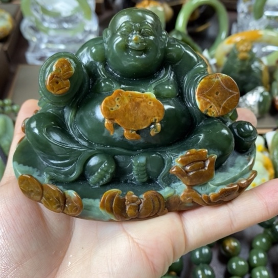 透闪石质玉摆件未镶嵌L*X