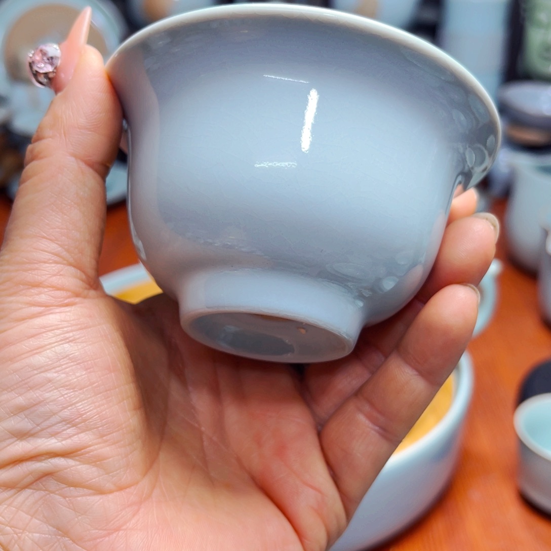 【闪购商品】汝州单壶单杯天青