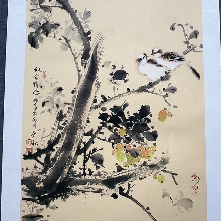 国画书画作品多次