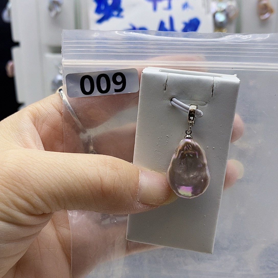 颈饰合金淡水珍珠