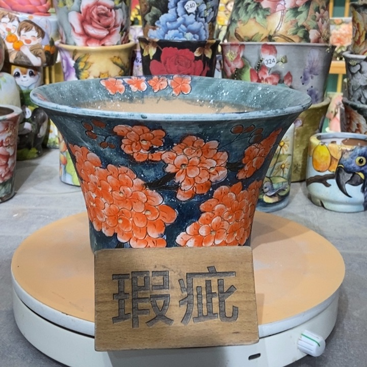 红陶景德镇艺术手绘作品