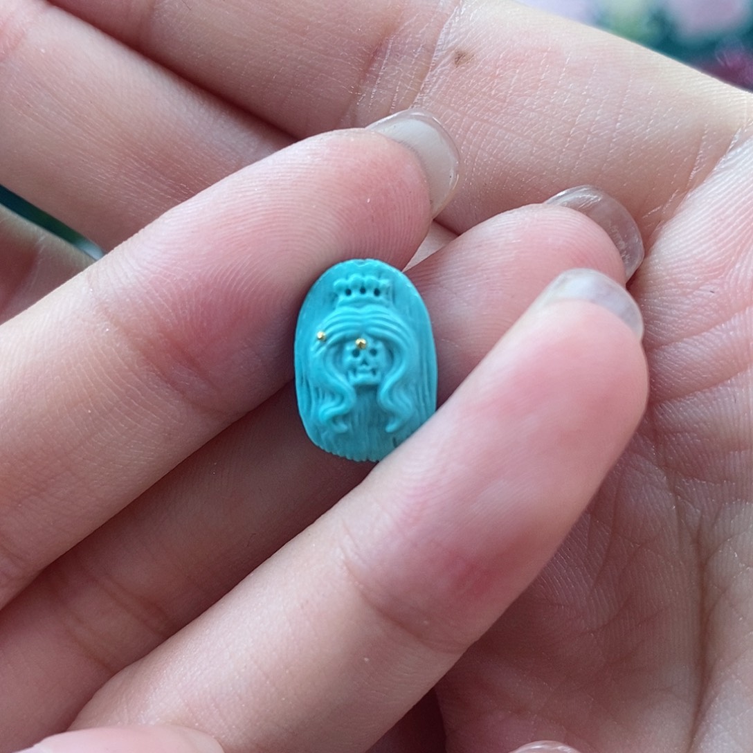 绿松石珠宝奇石未镶嵌