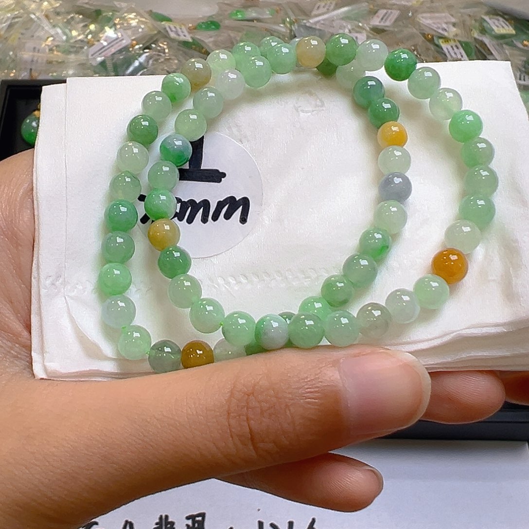 未镶嵌手链翡翠多样性发一件