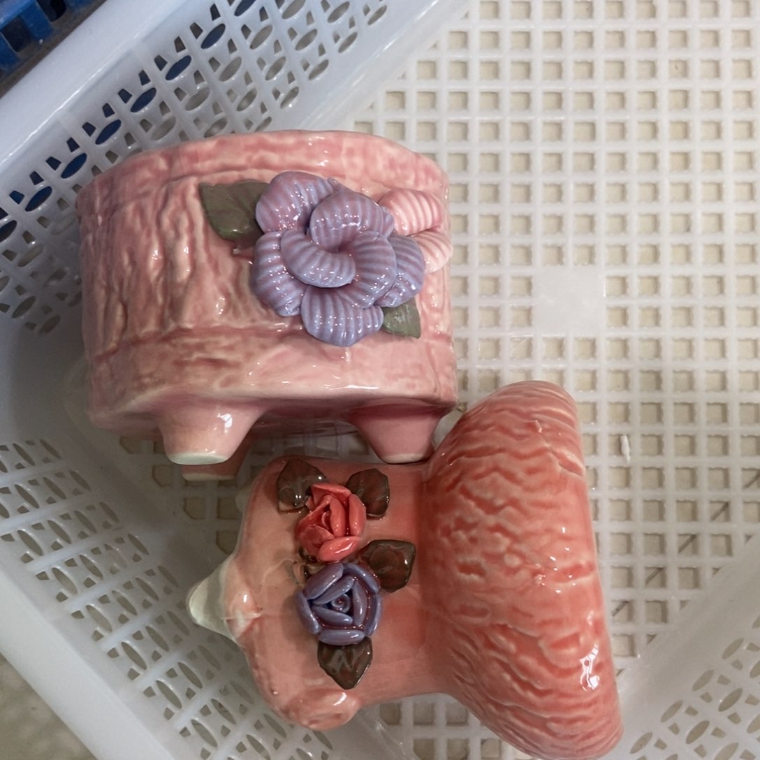 红陶微瑕高温陶瓷花盆