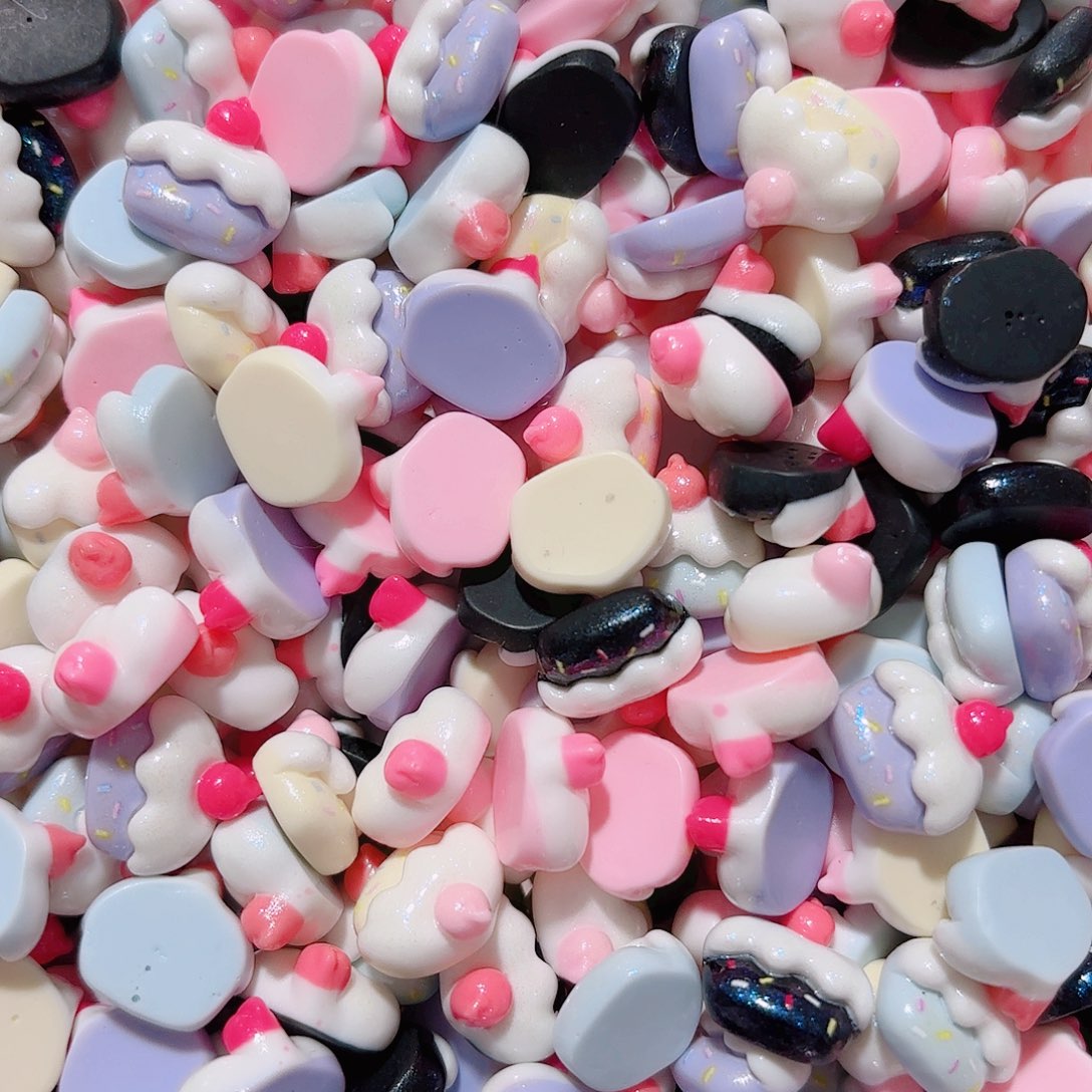 树脂想念金粉迷你樱桃蛋糕100