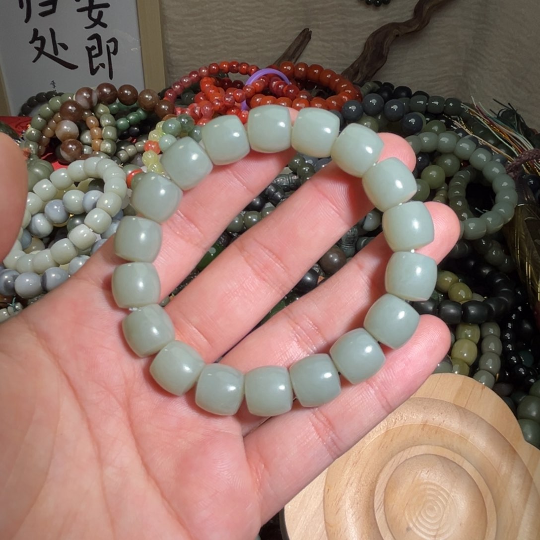 和田玉手链未镶嵌