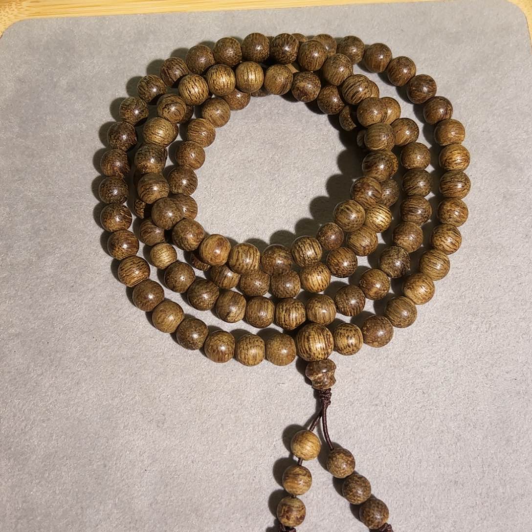 沉香手串天然惠安红油老料108多圈 醇厚甘甜