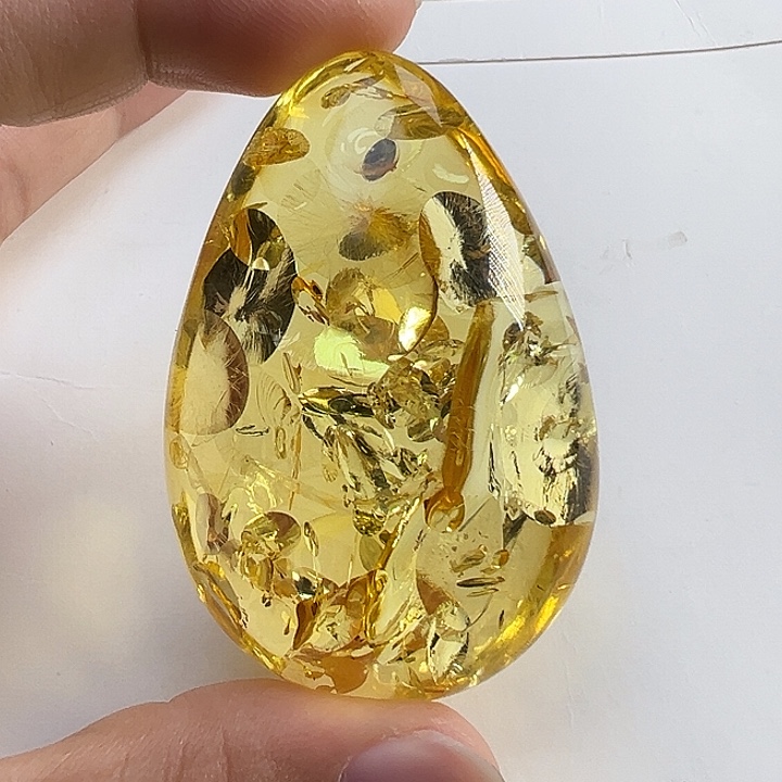 琥珀（花珀）未镶嵌颈饰
