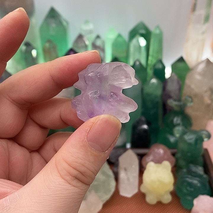 未镶嵌水晶摆件水晶有瑕